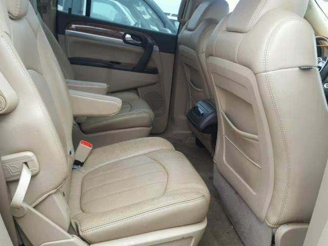 5GAEV23748J211396 - 2008 BUICK ENCLAVE CX TAN photo 6