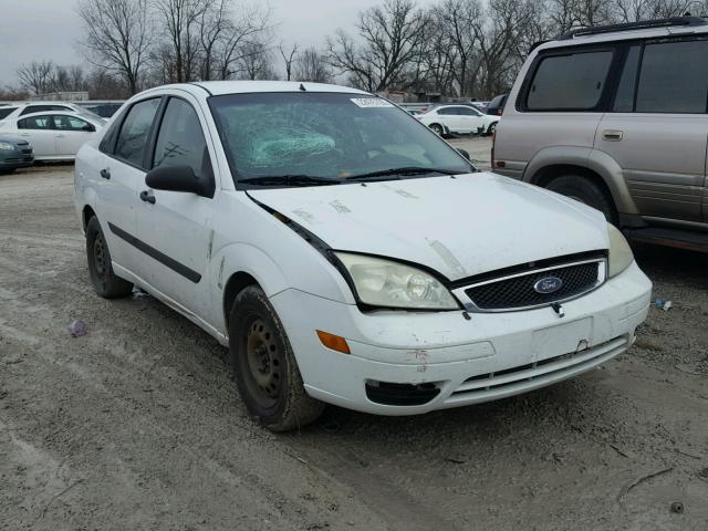 1FAFP34N07W102537 - 2007 FORD FOCUS ZX4 WHITE photo 1