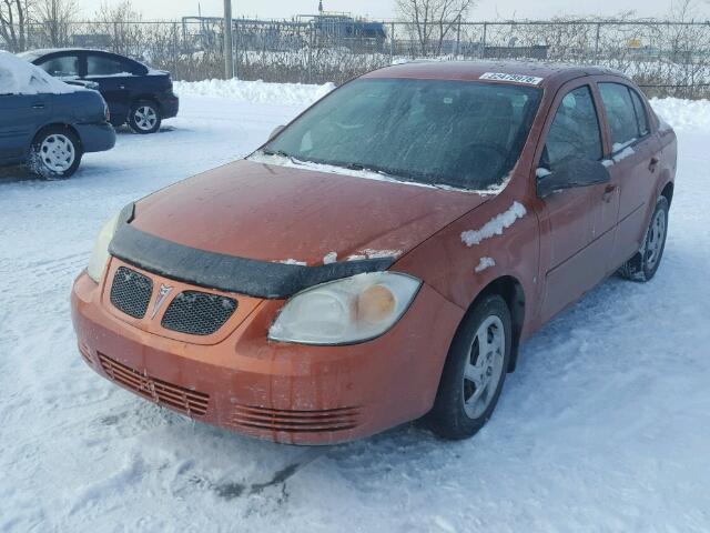 1G2AJ55F167871490 - 2006 PONTIAC PURSUIT ORANGE photo 2