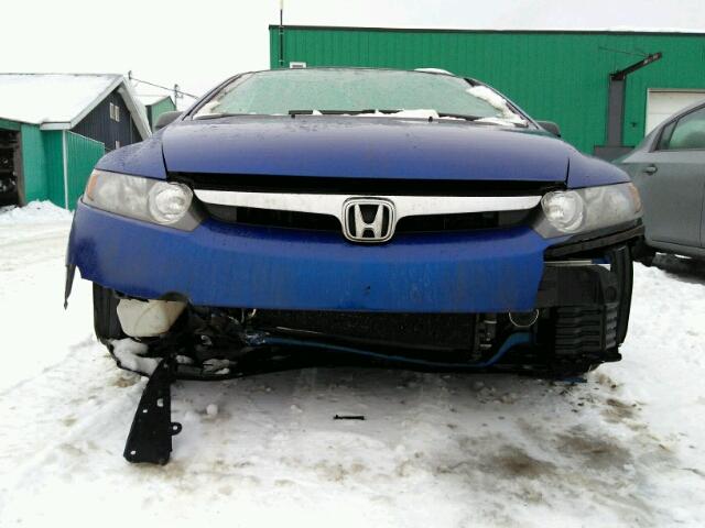 2HGFA16376H024171 - 2006 HONDA CIVIC DX V BLUE photo 9