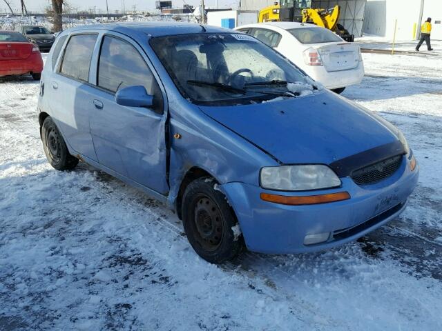 KL5TM62684B190863 - 2004 SUZUKI SWIFT S BLUE photo 1