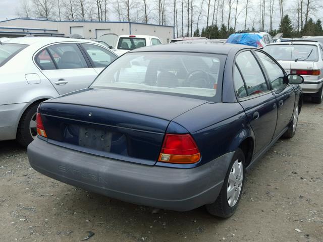 1G8ZH5285WZ143539 - 1998 SATURN SL1 BLUE photo 4