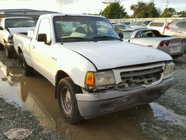 1FTYR10U91TA08468 - 2001 FORD RANGER WHITE photo 1