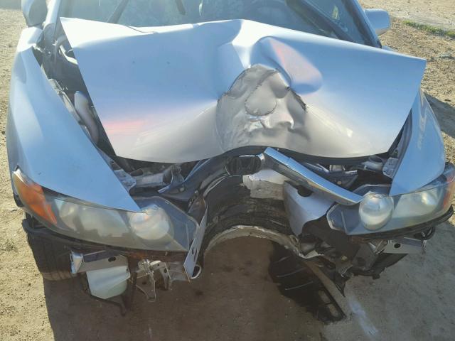 1HGFA16577L062599 - 2007 HONDA CIVIC LX SILVER photo 7