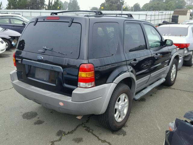 1FMYU03151KF62960 - 2001 FORD ESCAPE XLT BLACK photo 4