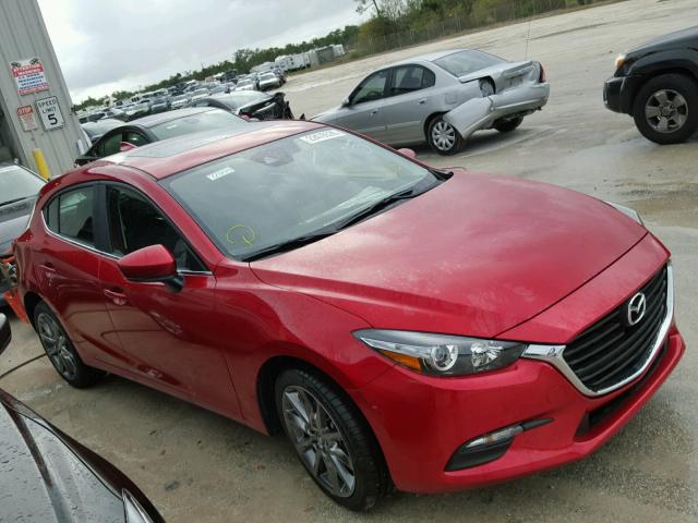 3MZBN1L39JM162324 - 2018 MAZDA 3 TOURING RED photo 1