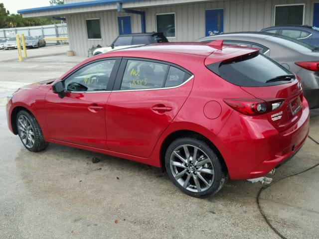 3MZBN1L39JM162324 - 2018 MAZDA 3 TOURING RED photo 3