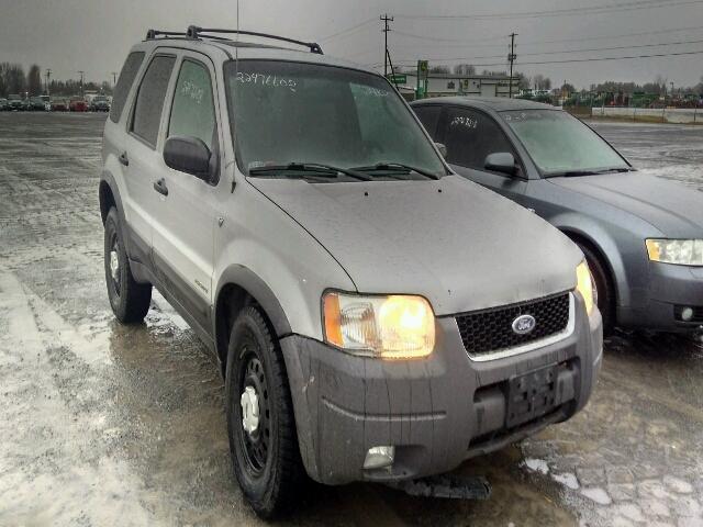 1FMYU04112KB95247 - 2002 FORD ESCAPE XLT GRAY photo 1