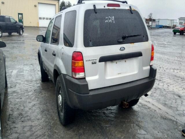 1FMYU04112KB95247 - 2002 FORD ESCAPE XLT GRAY photo 3