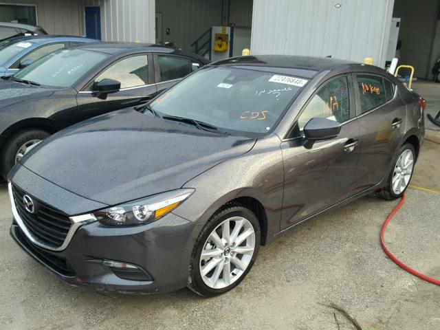 3MZBN1V75HM123367 - 2017 MAZDA 3 TOURING GRAY photo 2