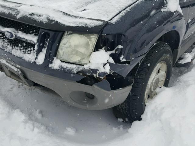 1FMZU77E92UA94294 - 2002 FORD EXPLORER S BLUE photo 9