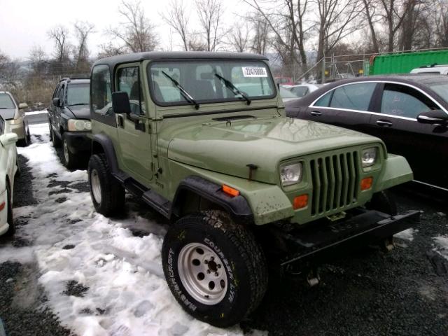 1J4FY19P1RP465989 - 1994 JEEP WRANGLER / MAROON photo 1