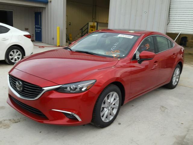 JM1GL1X52H1126900 - 2017 MAZDA 6 GRAND TO RED photo 2