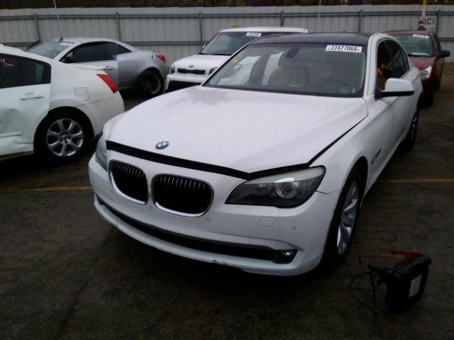 WBAKC6C54ACL67751 - 2010 BMW 750 I WHITE photo 2