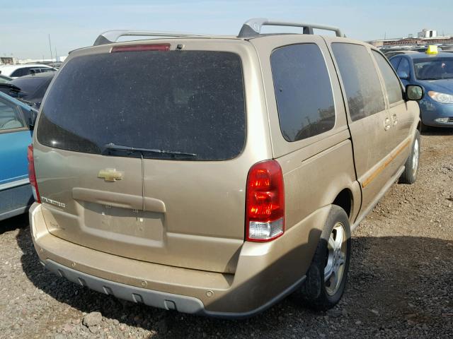 1GNDV33L06D111716 - 2006 CHEVROLET UPLANDER L თაფლისფერი ფოტო 4