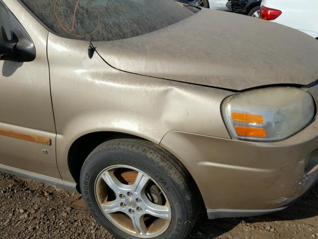 1GNDV33L06D111716 - 2006 CHEVROLET UPLANDER L TAN photo 9