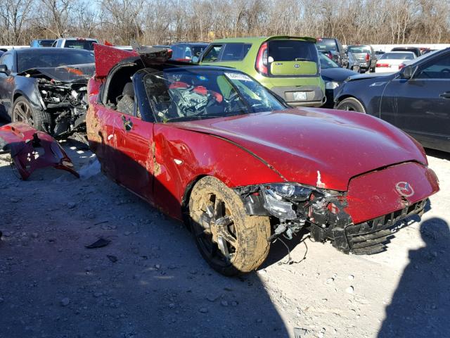 JM1NDAC7XG0116843 - 2016 MAZDA MX-5 MIATA RED photo 1