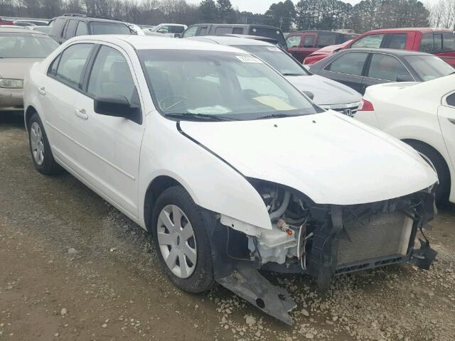 3FAHP06Z48R239265 - 2008 FORD FUSION S WHITE photo 1