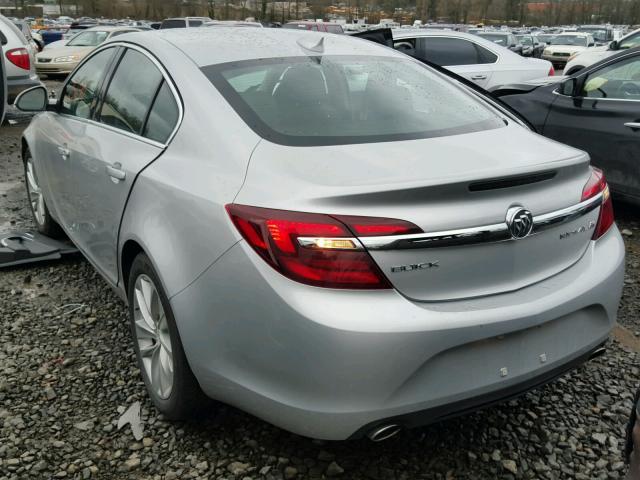 2G4GK5EX5G9176291 - 2016 BUICK REGAL SILVER photo 3