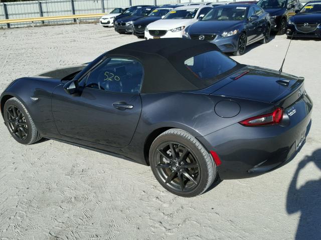 JM1NDAC70H0120210 - 2017 MAZDA MX-5 MIATA CHARCOAL photo 3