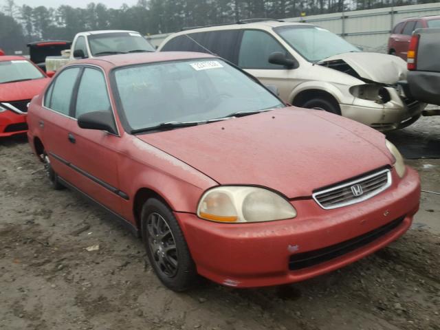 1HGEJ6609TL005389 - 1996 HONDA CIVIC LX BURGUNDY photo 1