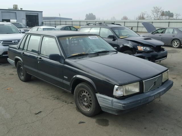 YV1FA8846M2505865 - 1991 VOLVO 740 BLACK photo 1