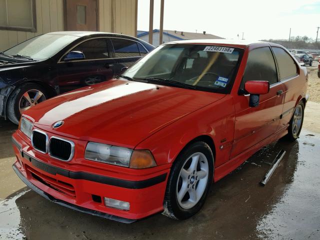 WBACG7326VAS99491 - 1997 BMW 318 TI RED photo 2