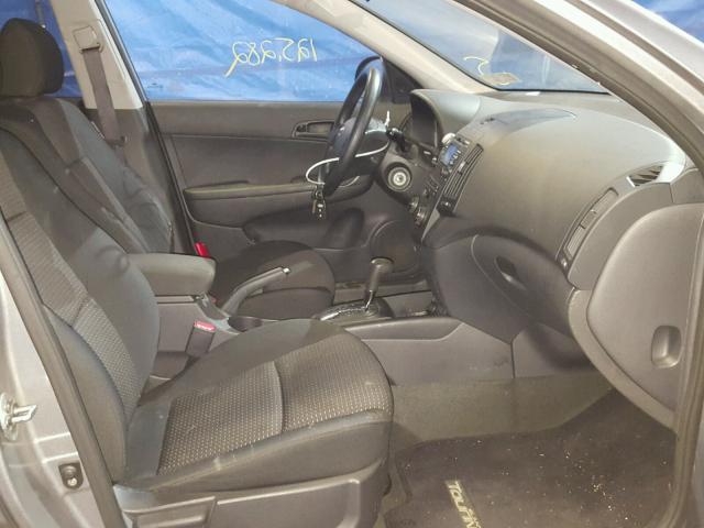 KMHDB8AE1CU137865 - 2012 HYUNDAI ELANTRA TO GRAY photo 5