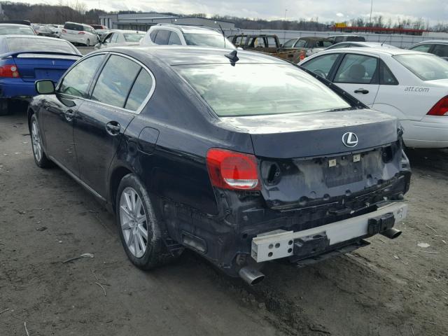 JTHCE96S670001853 - 2007 LEXUS GS 350 BLUE photo 3