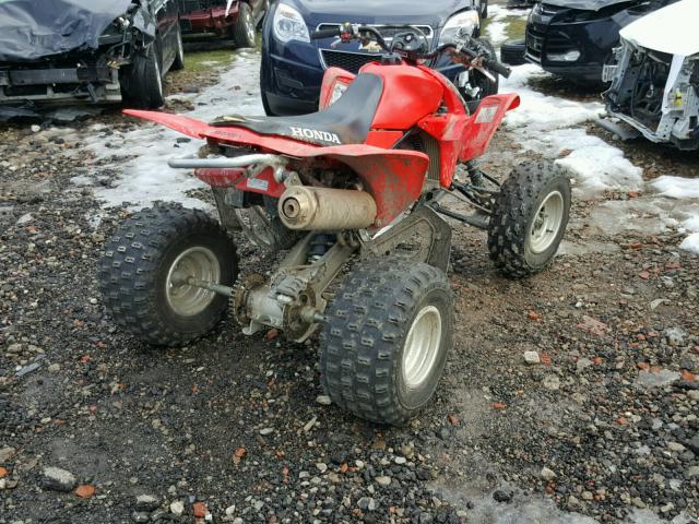 JH2TE3202EK501553 - 2014 HONDA TRX450 ER RED photo 4