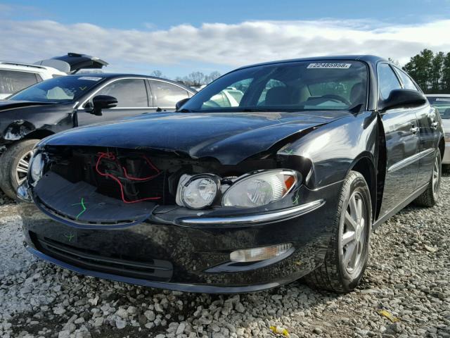2G4WC582X81246960 - 2008 BUICK LACROSSE C BLACK photo 2