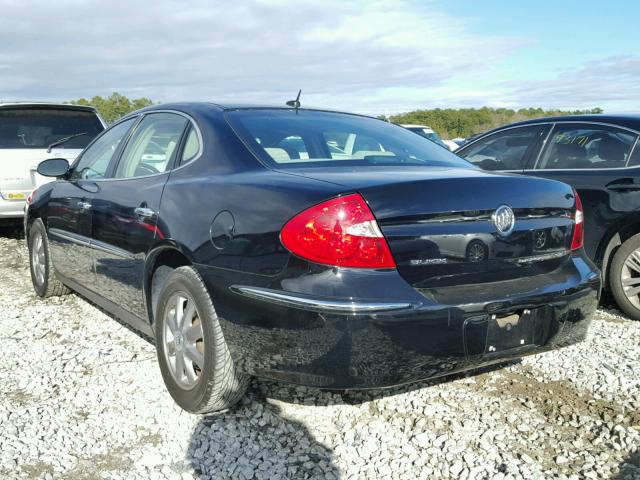 2G4WC582X81246960 - 2008 BUICK LACROSSE C BLACK photo 3