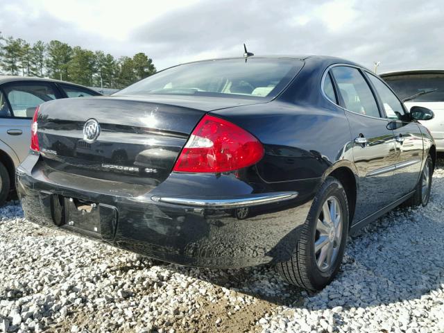 2G4WC582X81246960 - 2008 BUICK LACROSSE C BLACK photo 4