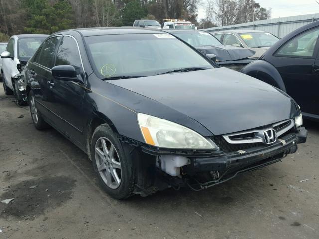 1HGCM66534A035656 - 2004 HONDA ACCORD EX BLACK photo 1