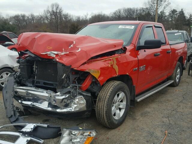 1C6RR7FT0FS772493 - 2015 RAM 1500 ST RED photo 2