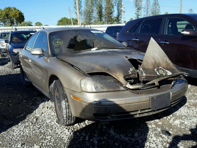 1MEFM50U41A651155 - 2001 MERCURY SABLE GS BEIGE photo 1