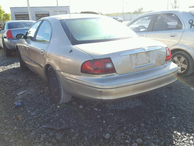 1MEFM50U41A651155 - 2001 MERCURY SABLE GS BEIGE photo 3