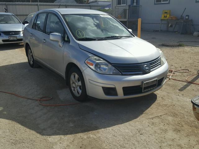 3N1BC11E37L400697 - 2007 NISSAN VERSA S SILVER photo 1