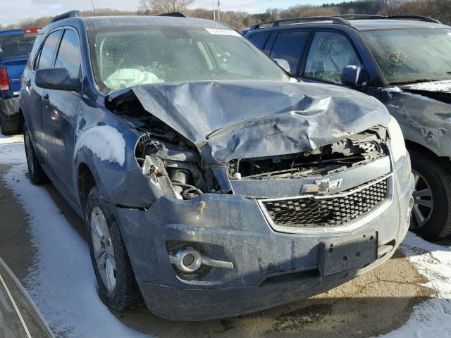 2GNFLNEK5C6259921 - 2012 CHEVROLET EQUINOX LT BLUE photo 1