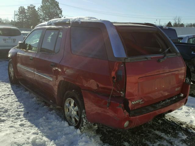 1GKET12S156170474 - 2005 GMC ENVOY XUV BURGUNDY photo 3