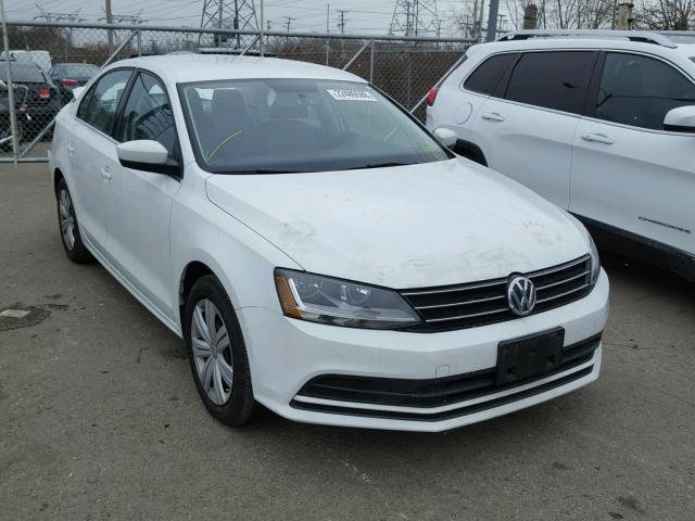 3VW2B7AJ6HM216458 - 2017 VOLKSWAGEN JETTA S WHITE photo 1