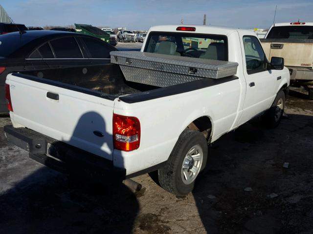 1FTYR10D88PA92382 - 2008 FORD RANGER WHITE photo 4