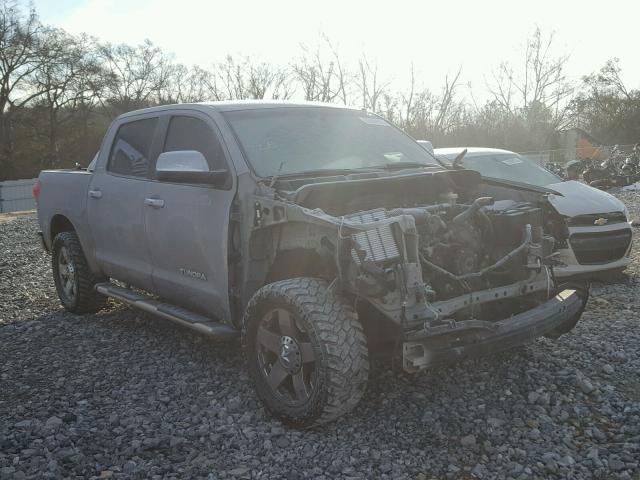 5TBEV58128S482893 - 2008 TOYOTA TUNDRA CRE GRAY photo 1