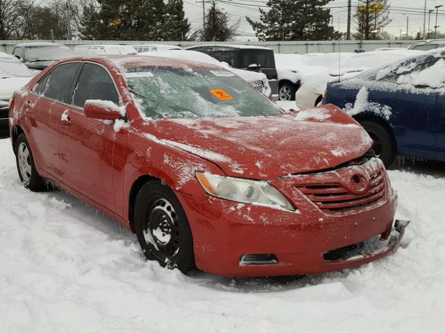 4T1BE46K47U031485 - 2007 TOYOTA CAMRY NEW RED photo 1