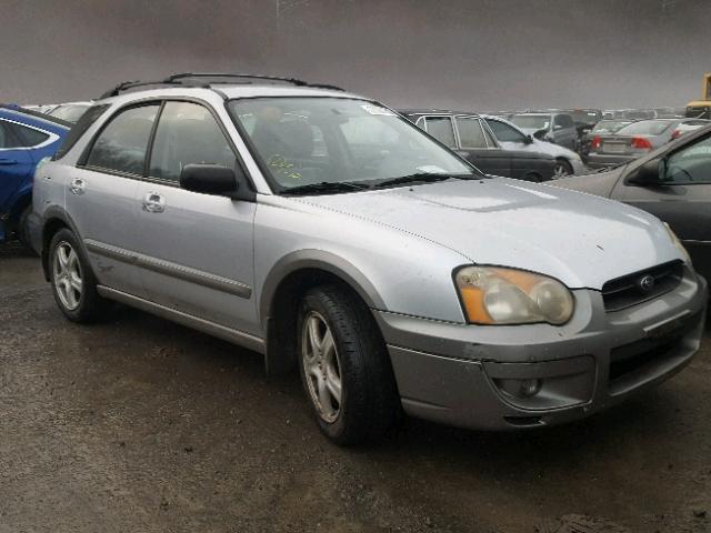 JF1GG68524H821157 - 2004 SUBARU IMPREZA OU SILVER photo 1