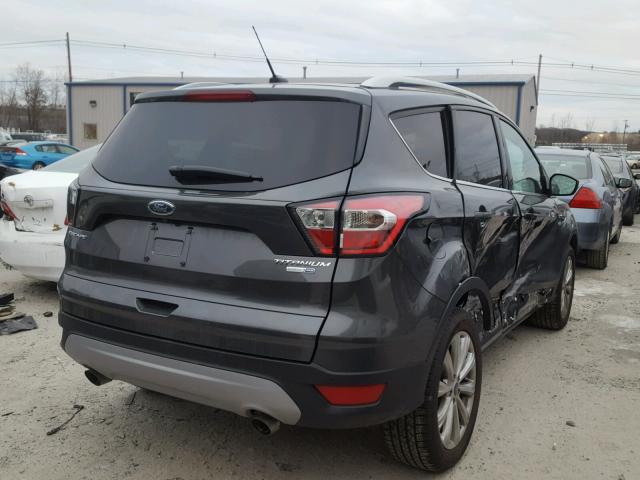 1FMCU9JD0HUE41599 - 2017 FORD ESCAPE TIT GRAY photo 4