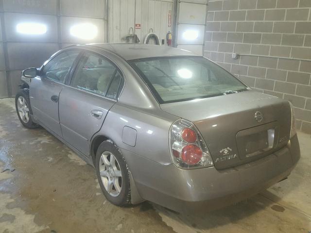 1N4AL11D65C369475 - 2005 NISSAN ALTIMA S GRAY photo 3