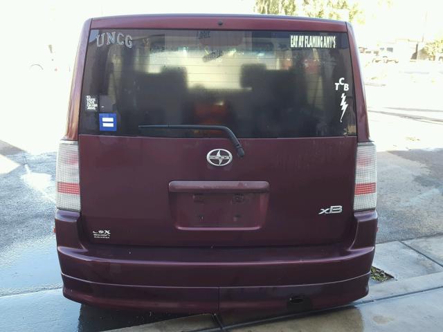 JTLKT334750177222 - 2005 TOYOTA SCION XB 勃艮第红 照片 9