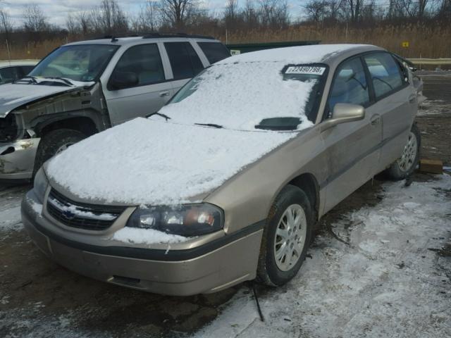 2G1WF52E319322436 - 2001 CHEVROLET IMPALA 棕色 照片 2