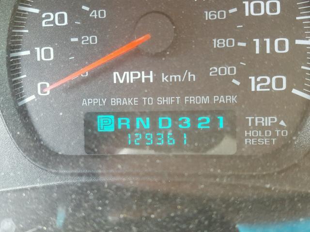 2G1WF52E319322436 - 2001 CHEVROLET IMPALA 棕色 照片 8